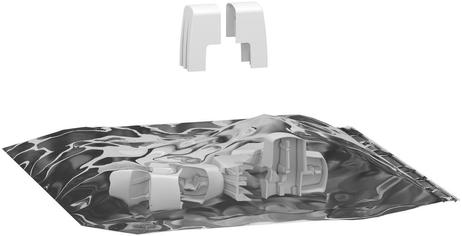 ELKO Endedeksel Samleskinne 2P 10stk