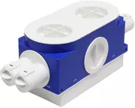 Malmbergs Veggboks Twistline,  Dobbelboks Dyp,  Stuss 4x16/ 20mm (1420414)