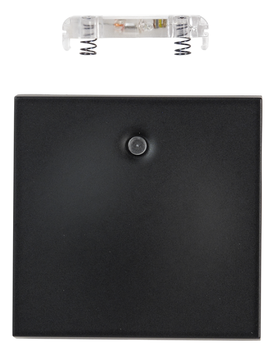 ELKO Plus Vippe M/Lys Sort