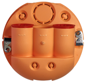 ELKO Multiboks For Rør 3-løp (1223742)