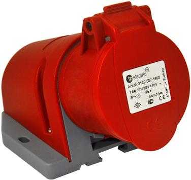 Malmbergs Stikkontakt 16A 3pol+J 400V