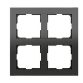 ELKO 2x2H Plus Multiramme Sort (1427535)