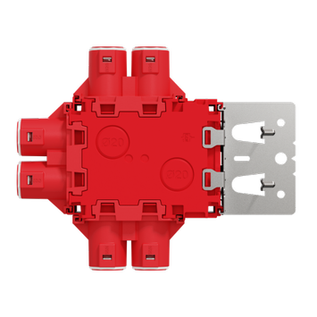 ELKO Flexi+ 1, 5 Veggboks Lav Liggende 6-løp (1223839)
