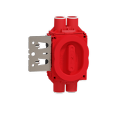 ELKO Flexi+ 1, 5 Veggboks Lav Stående 4-løp m/ stenderfeste (1223899)