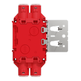 ELKO Flexi+ 1, 5 Veggboks Lav Stående 4-løp m/ stenderfeste (1223899)