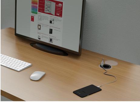 ELKO Borduttak Stikkontakt+1xUSB A Sort (6630908)