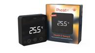 Heatit Z-Temp2 Batteridrevet Temperatursensor Sort Z-Wave (4512667)