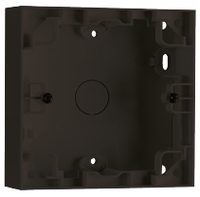 SG Påveggskappe Enkel Sort