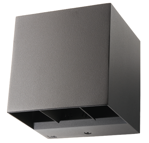 sg armaturen Vægarmatur Artes Led 8w 4000k, 360 Lumen, Grafit