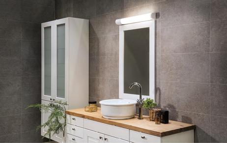 SG Prelude Baderomsarmatur Børstet Stål 2700K 16W LED  (3300306)