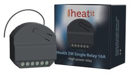 Heatit ZM Single Relay 16A Z-Wave Rele for innbygging