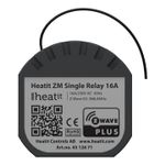 Heatit ZM Single Relay 16A Z-Wave Rele for innbygging (4512671)