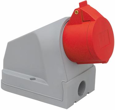 Malmbergs Stikkontakt 16A 3pol+N+J 400V