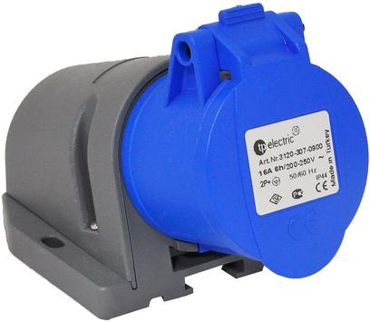 Malmbergs Stikkontakt 16A 2pol+J 230V