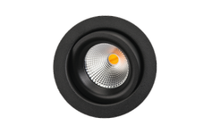 SG Ekstra spott til Junistar Eco IsoSafe Matt sort 6W LED 2700K Ra98