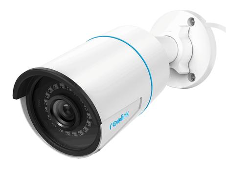 Reolink RLC-510A - hvitt 5MP PoE-kamera - strøm og data via nettverkskabel