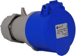 Malmbergs Skjøtekontakt 16A 2pol+j 230V