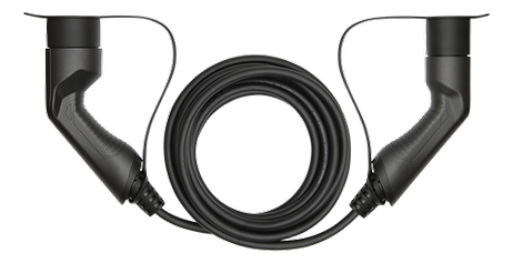 Deltaco e-Charge ladekabel T2-T2 1-Fas 16A 5m (EV-1205)