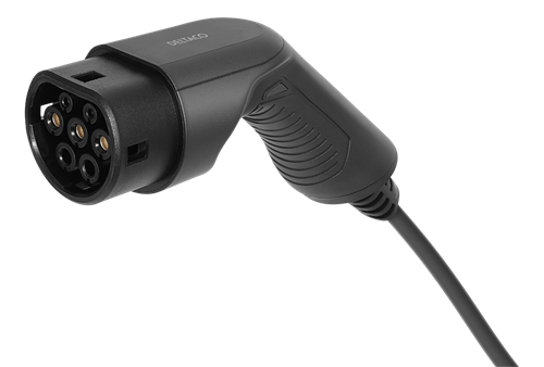 Deltaco e-Charge ladekabel T2-T2 1-Fas 16A 10m (EV-12010)