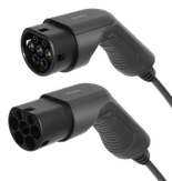 Deltaco e-Charge ladekabel T2-T2 3-Fas 16A 3m (EV-3213)