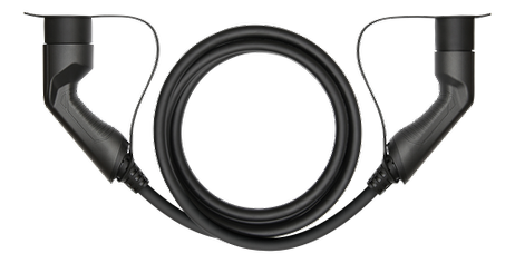 Deltaco e-Charge ladekabel T2-T2 3-Fas 16A 3m (EV-3213)