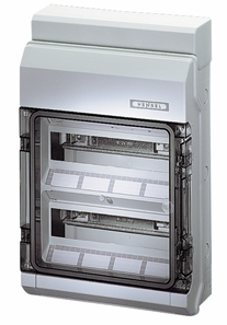 HENSEL Sikringsskap 24 moduler IP65