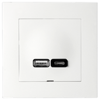 ELKO Plus USB A+C lader 2,4A PH