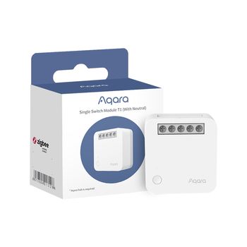Aqara Single Switch Module T1 2500W (med nøytralleder) (AU001GLW01)