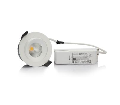 Tundra Candela Downlight 8W 2700K RA97 Matt Hvit (TUNDRA-1029)