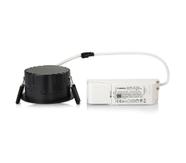 Tundra Candela Downlight 8W Warmdim RA95 Matt Sort (TUNDRA-1033)