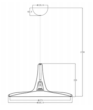 Norlux Disk Nedhengt Pendel GU10 (119123-2)
