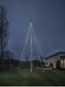 KONSTSMIDE Flaggstangbelysning 8-10 meter 5x100 Varmhvite LED