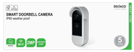 Deltaco Smart Home WiFi dørklokke med kamera (SH-DB02)