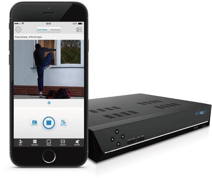 Reolink 4K kameraovervåkningspakke - NVR - 4 AI-kameraer 8MP, PoE, inkl. 4 stk. RLC-810A 4K AI-kameraer,  2TB harddisk og kabler (RLK8-810B4-A-8MP)