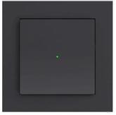 Heatit Z-Push Wall Controller Sort Z-Wave bryter (4512694)