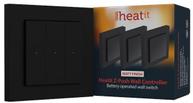 Heatit Z-Push Wall Controller Sort Z-Wave bryter (4512694)