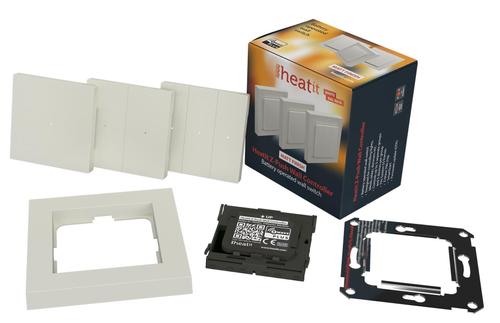 Heatit Z-Push Wall Controller Hvit RAL 9010 Z-Wave bryter (4512692)