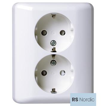 ELKO RS Nordic Prosjektstikk dobbel m/jord RH