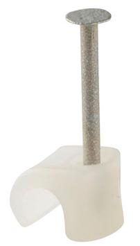 Castor Plastklips rund C3-5 natur 100pk (1130-3-100)