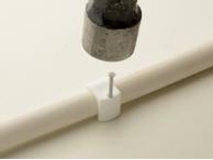 Castor Plastklips rund C14-20 hvit 15pk (1180-1-15)