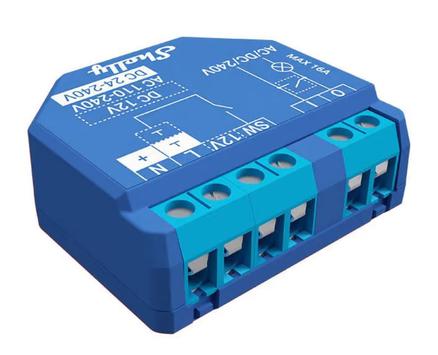 Shelly PLUS 1 Wi-Fi Strømbryter 1-kanal 16A