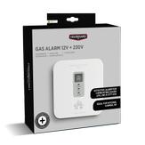 Housegard Gassvarsler 12V + 230V, GA102 (604022)