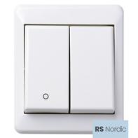 ELKO RS Nordic 2+1 pol bryter påvegg