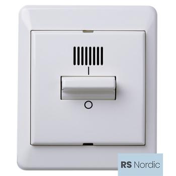 ELKO RS Nordic 2 polt bryter m/lys påvegg (1411881)