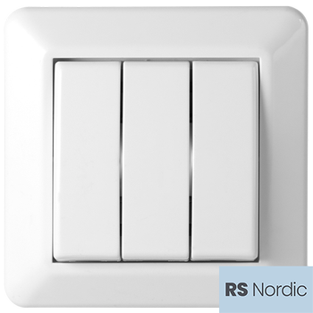ELKO RS Nordic 1+1+1 bryter innfelt (1410433)