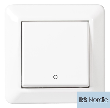 ELKO RS Nordic 2 polt bryter innfelt m/hurtigklemme