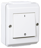 ELKO RS Nordic 2 polet impulsbryter vanntett påvegg IP55 (1427235)