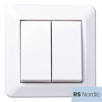 ELKO RS Nordic 1+1 bryter innfelt