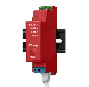 Shelly PRO 1PM DIN Strømbryter Wi-Fi