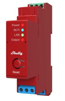 Shelly PRO 1PM DIN Strømbryter WiFi (Shelly-PRO-1PM)